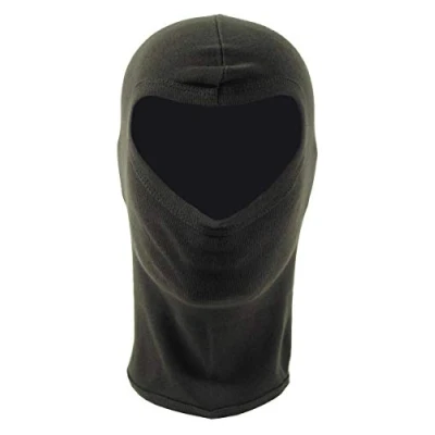 Afbeelding van MFH Balaclava gezichtsmasker, 1 gat, dun, olijf, Eén maat