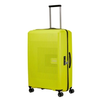 Afbeelding van American Tourister Aerostep Spinner 77 Exp light lime Harde Koffer