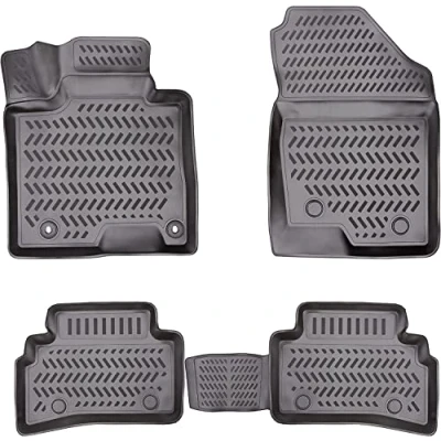 Afbeelding van ELMASLINE 3D rubberen matten voor KIA SPORTAGE 5 (V) vanaf 2022 accessoires vloermatten