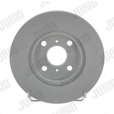 Afbeelding van JURID 562409JC Remschijf 255 20 4 100 Geventileerd Gecoat Zonder schroeven TOYOTA: Yaris I Hatchback, MR2 III Convertible, Verso