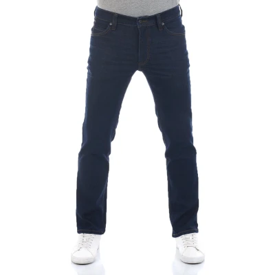 Afbeelding van Mustang Heren Jeans Broeken Tramper regular/straight Fit Blauw Volwassenen Denim Jeansbroek