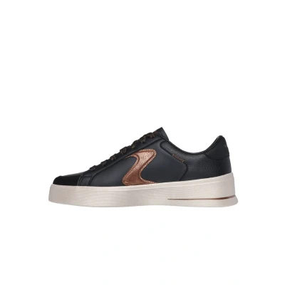 Afbeelding van Skechers Hiland Wedge Sneakers zwart Synthetisch Dames Maat 36
