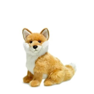 Afbeelding van WNF pluche vos knuffel zittend 25 cm knuffeldier