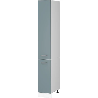 Afbeelding van Vicco Universele voorraadkast R Line, Blauw grijs/Wit, 30 cm met deuren