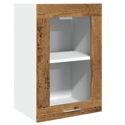 Afbeelding van vidaXL Hangkast 40x31x60 cm bewerkt hout oud houtkleurig
