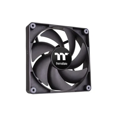 Afbeelding van Thermaltake CL F147 PL12BL A PC ventilator Zwart (b x h d) 120 25 mm