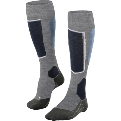 Afbeelding van Falke SK6 Sportsokken, Heren, Maat: 46/48, M.grey mel (3539)