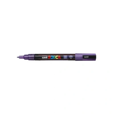 Afbeelding van Posca paintmarker PC 3M glitter violet