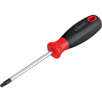 Afbeelding van VIGOR V3391 Schroevendraaier T27 206, 100, 206 Binnen Torx Dubbele ringsleutelset
