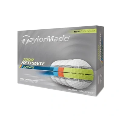 Afbeelding van Taylormade Tour Response Stripe Golfballen Multi Pack