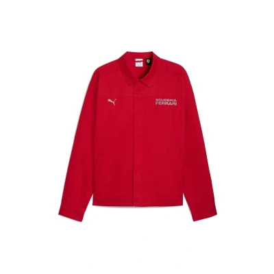 Afbeelding van Puma Scuderia Ferrari Lichte jas, Heren, Maat: XXL, Rosso corsa