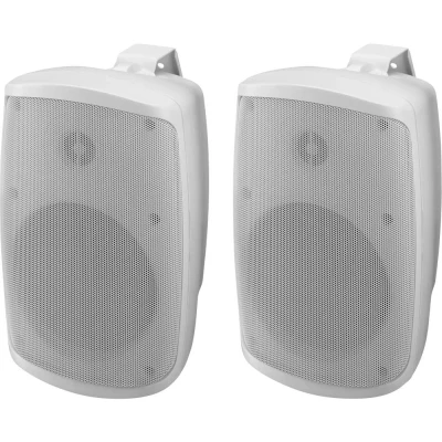 Afbeelding van Monacor Wall 05SET/WS On speaker Wit 50 W 80 Hz 20000 1 paar