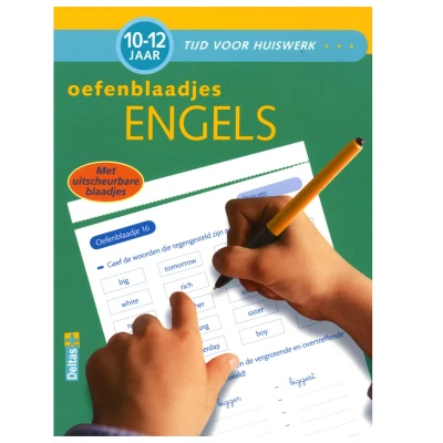 Afbeelding van Tijd voor huiswerk Oefenblaadjes Engels 10 12 jr