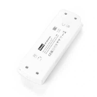 Afbeelding van illuburg Led transformator, 24 V, 20 W, 50 variabel, Triac, ultradun, plat, voor ledstrips, voeding, driver