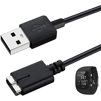 Image de Chargeur Compatible avec Polar M430 Cable USB Remplacement Adaptateur Charge Montre Phonillico®