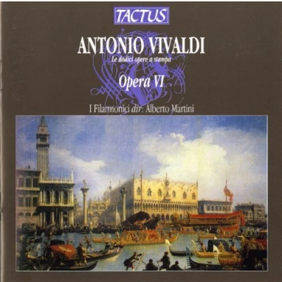Afbeelding van Accademia I Filarmonici, Alberto Martini Vivaldi: Opera VI &#039;Sei Concerti&#039; Op.6 (1716) (CD)