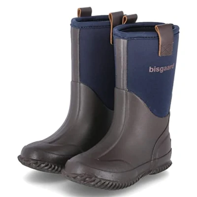 Afbeelding van Bisgaard NEO Thermo Unisex Regenlaarzen voor kinderen, Maat: 29, Navy Textiel/ synthetisch