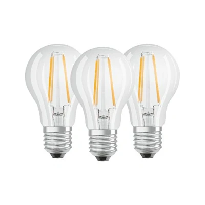 Image de Osram LED retrofit classic a 60 6.5w/840 220 240v fil e27 box of 3 pcs 4058075819535 Eclairage Lampe