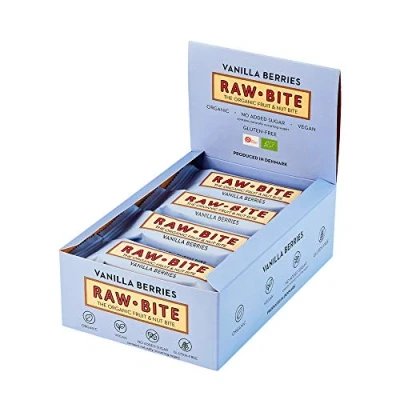 Afbeelding van Raw Bite Vanilla Berries 12 stuks