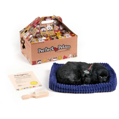 Afbeelding van Knuffel Perfect Petzzz soft hond Black Lab