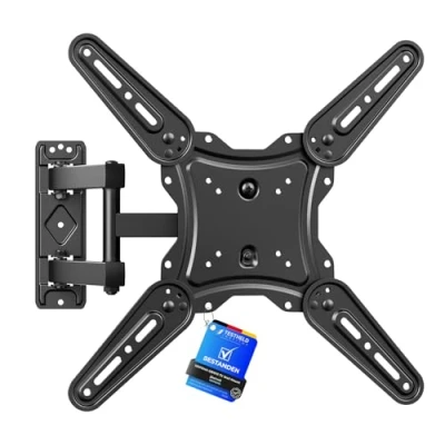 Afbeelding van GRIFEMA tv muurbeugel voor 26 65 inch, kantelbare arm max. VESA beugel 400 x mm, tot 35 kg Universele wandbevestiging Eenvoudige veelzijdigheid GB1010 installatie