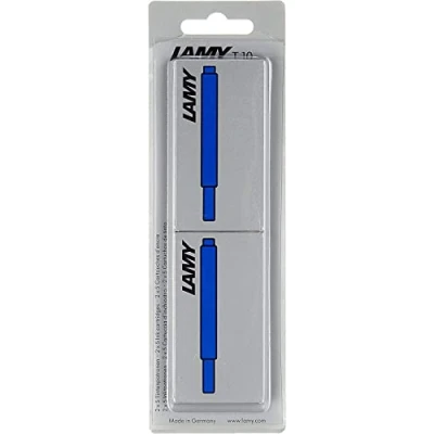 Image de Lamy T10 Lot de 2 cartouches d&#039;encre effaçables avec grand stock Convient pour tous les modèles stylo plume Contenu : 1,25 ml par cartouche 5 pièces paquet Couleur