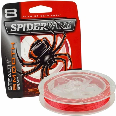 Afbeelding van Spiderwire Stealth Smooth 8 &#039;Red&#039; 0,39mm (150m) Gevlochten lijn
