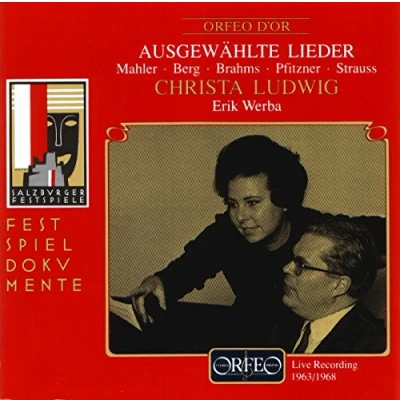 Afbeelding van Christa Ludwig &amp; Erik Werba Ausgewählte Lieder (CD)