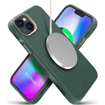 Afbeelding van Spigen Cyrill Ultra Color MagSafe Hoesje Geschikt voor Apple iPhone 14 Plus Groen