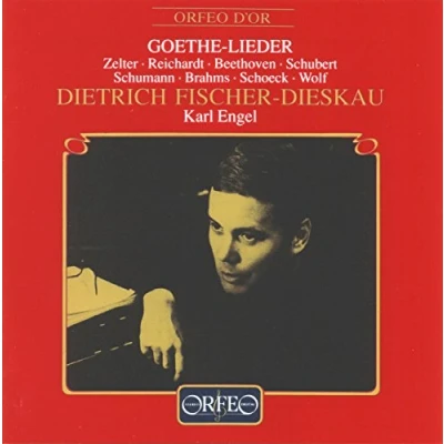 Afbeelding van Dietrich Fischer Dieskau &amp; Karl Engel Goethe Lieder (CD)