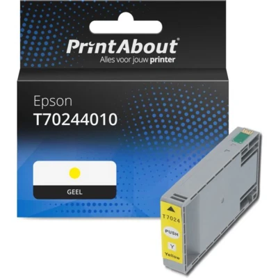 Afbeelding van Huismerk Epson T70244010 Inktcartridge Geel