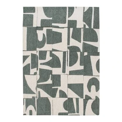 Afbeelding van Louis de Poortere Craft Papercut Vloerkleed 140 x 200 cm Sea Spray