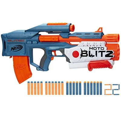 Image de Nerf Elite 2.0 Motoblitz 22 fléchettes incluses Viseur intégré a partir de 8 ans