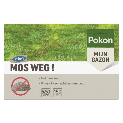 Afbeelding van Pokon Mos Weg! 150m2 5250gr