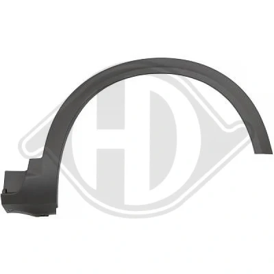 Afbeelding van DIEDERICHS 3425852 Verbreding, spatbord Rechts voor FIAT: 500X