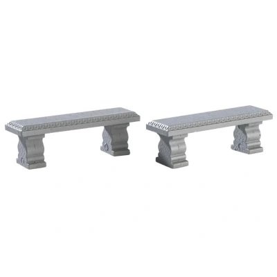 Afbeelding van Plaza bench set of 2 LEMAX