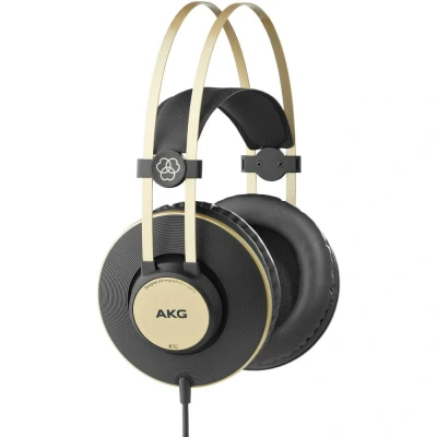 Afbeelding van AKG K92 Zwart, Goud Circumaural Hoofdband koptelefoon