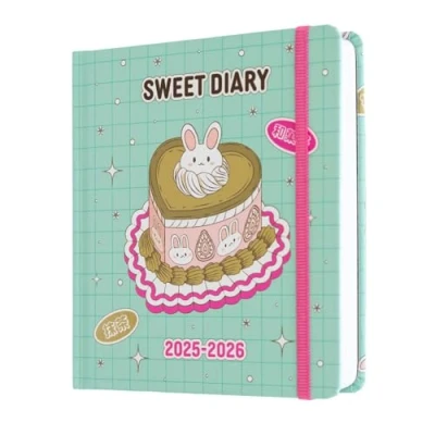 Afbeelding van Kawaii Dag School Agenda 2025 2026 ( aug juni )