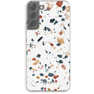Afbeelding van Case Company® hoesje geschikt voor Samsung Galaxy S22 Plus Terrazzo N4 Soft Cover Telefoonhoesje Bescherming aan alle Kanten en Schermrand