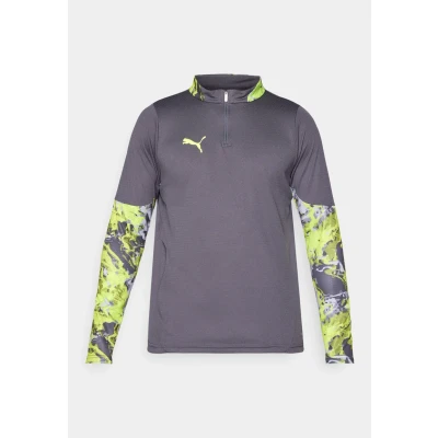 Afbeelding van Puma, Mannen, Hardloopjack, individualCUP 1/4 ritssluiting (S), Grijs, S