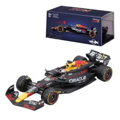 Afbeelding van Bburago Oracle Red Bull RB20 Race met helm, Verstappen #1