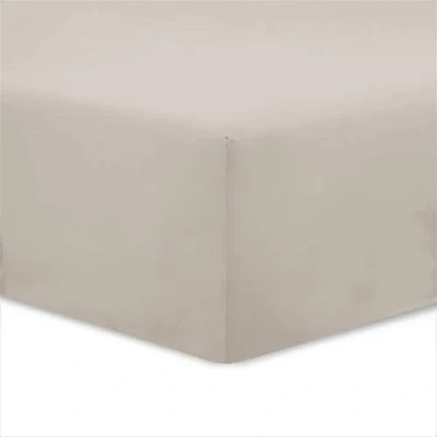 Afbeelding van VISION Hoeslaken 180x200 cm Beige 100% katoen