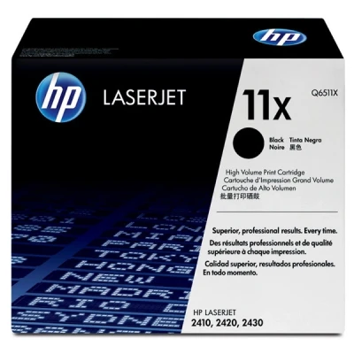 Image de Toner HP LaserJet 11X (Q6511X) Noir