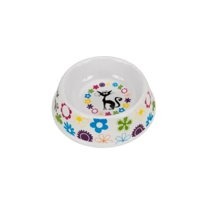 Afbeelding van Agrobiothers voederbakje voor katten 200 ml melamine makkelijk in onderhoud Menu du jour