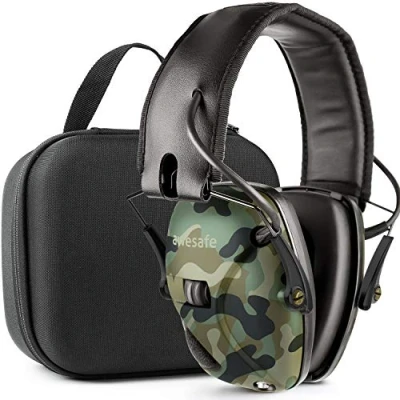 Afbeelding van Veiligheidsoorbescherming, NRR 24 dB, ideaal voor schutters en jagers, Camo