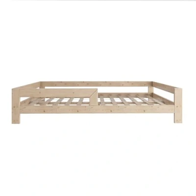 Afbeelding van Need Sleep Montessori Kinderbed Peuterbed 120x190 cm Met Valbeveiliging Hout Inclusief Lattenbodem