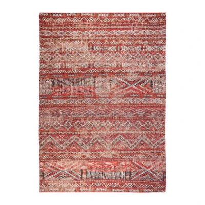Afbeelding van Vloerkleed Louis de Poortere Antiquarian Kilim Fez Red 9115 maat 280 x 390 cm