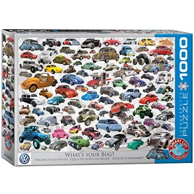 Afbeelding van Eurographics VW Beetle Welcher IST DEIN KÄFER? Puzzel voor kinderen, Maat: One Size, Multicoloured