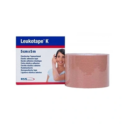 Image de Leukotape K Bande Adh Elast Chair 5,0cmx5m 1