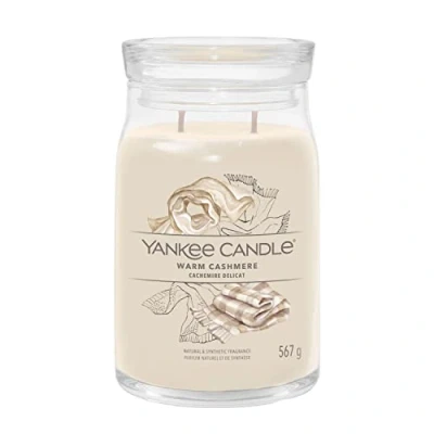 Afbeelding van Yankee Candle Geurkaars Large Jar Warm Cashmere 567 gr